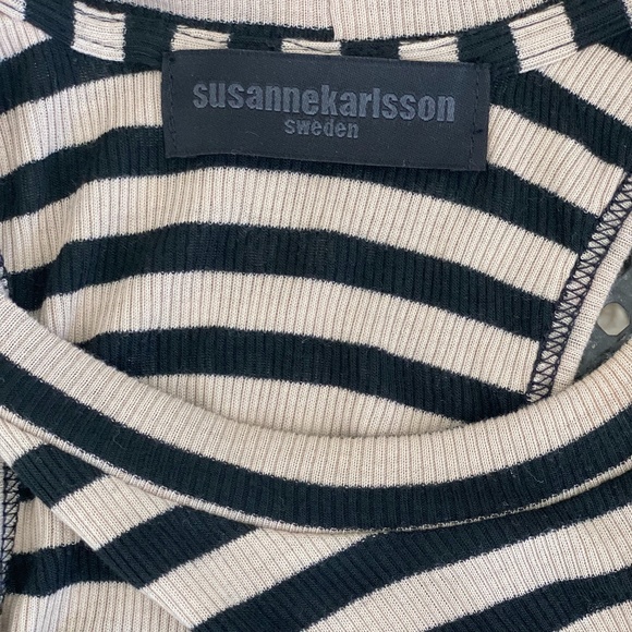 susanne karlsson Micke Striped Tank in Camel - Picture 11 of 11